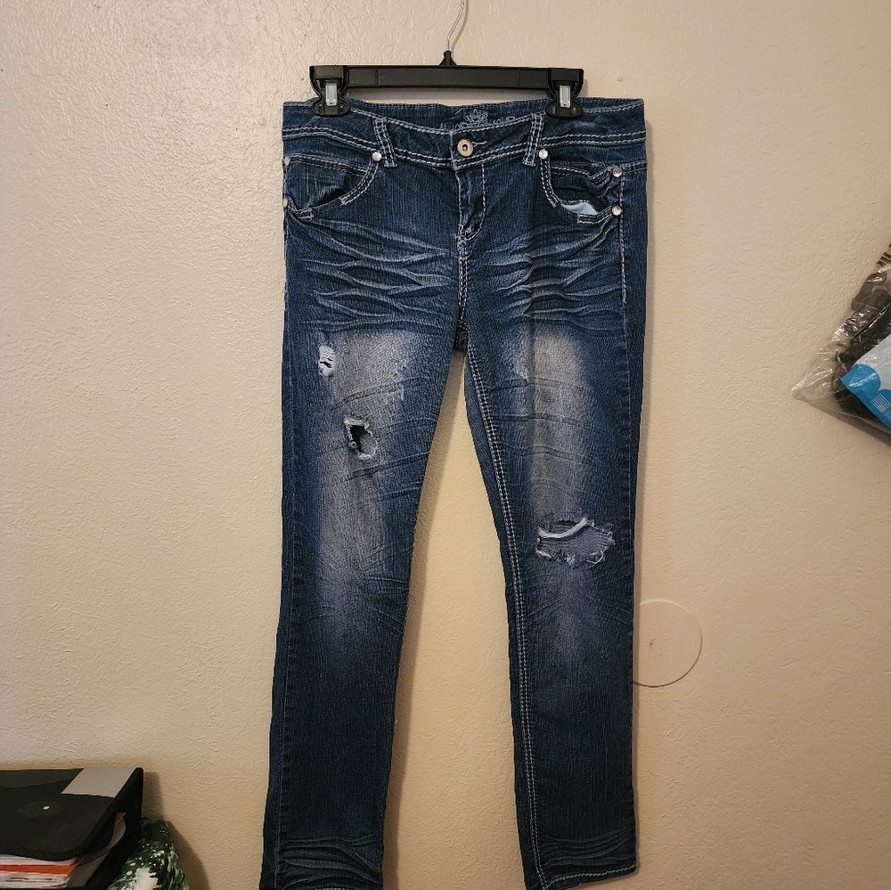 Woman's Ripped Jeans